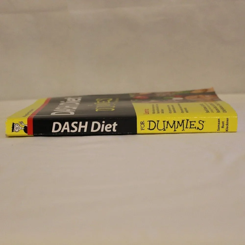 DASH Diet for Dummies by Sarah Samaan Recipe Cook Book Weight Loss